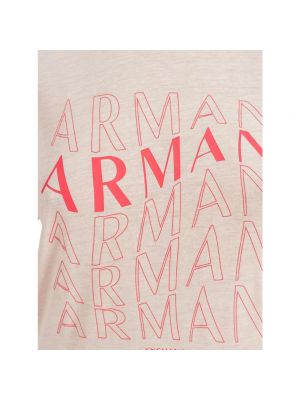 Camiseta Armani Exchange beige
