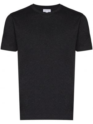 T-shirt Sunspel grigio