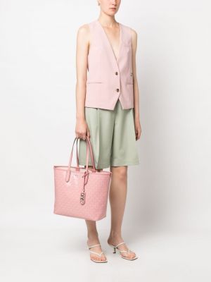 Jacquard shopper handtasche Michael Michael Kors pink
