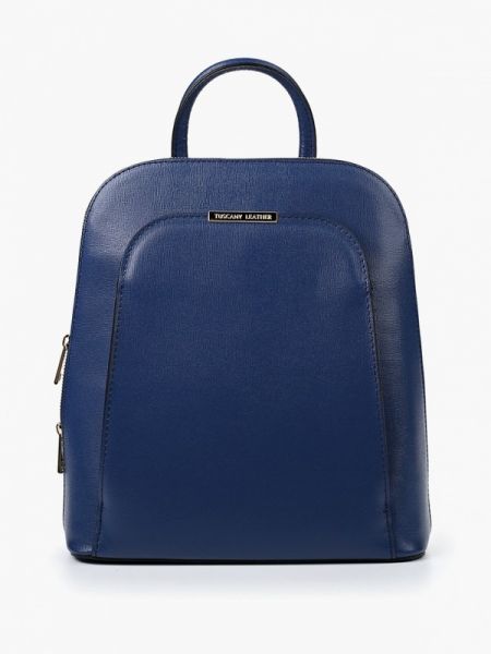 Кожаный рюкзак Tuscany Leather синий