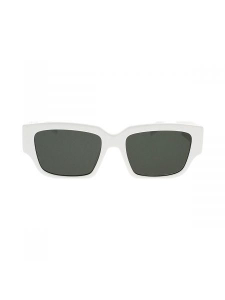 Okulary przeciwsłoneczne Mcq Alexander Mcqueen białe
