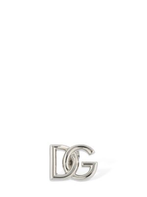 Naušnice Dolce & Gabbana srebrena