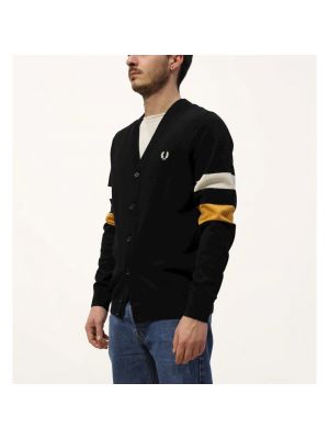 Cárdigan Fred Perry negro