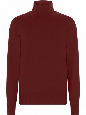 Džemper od kašmira Dolce & Gabbana crvena