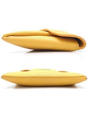 Bolso clutch de cuero Givenchy Pre-owned amarillo