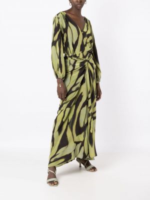Kleid mit print mit camouflage-print Lenny Niemeyer grün