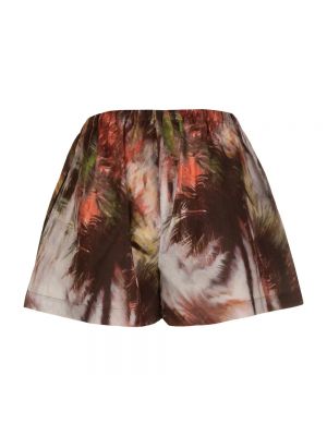 Pantalones cortos con estampado tropical Alanui marrón