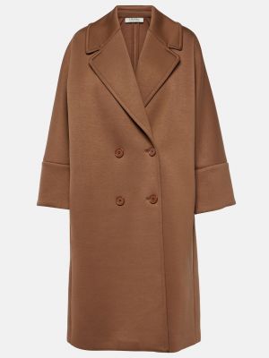 Пальто из джерси 's Max Mara коричневое
