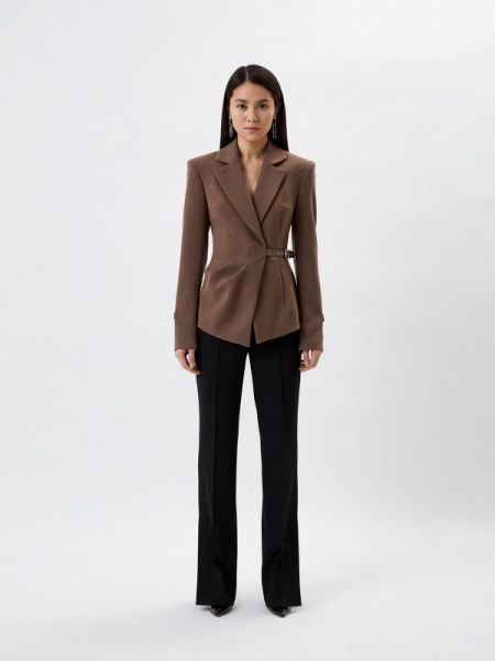 Пиджак Sorelle коричневый