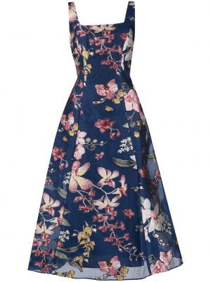 Trykt floral dress Marchesa Notte blå