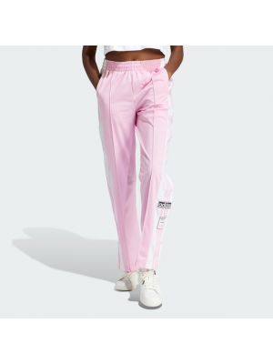 Pantalon en coton Adidas rose