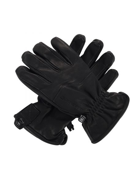 Kožené rukavice Alpine Pro čierna