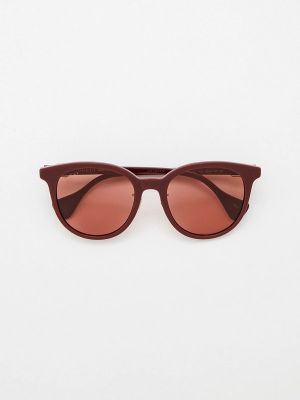 Солнцезащитные очки Gucci, бордовые