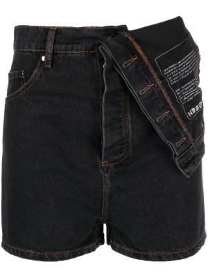 Shorts en jean asymétrique Y/project noir