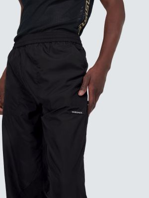 Αθλητικό παντελόνι Versace μαύρο