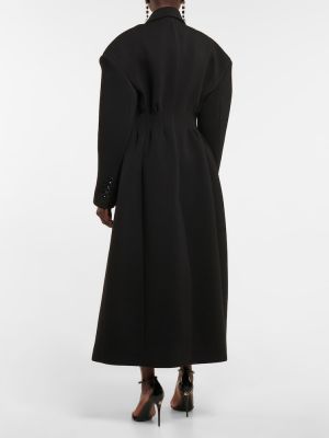 Палто от джърси Dolce&gabbana черно