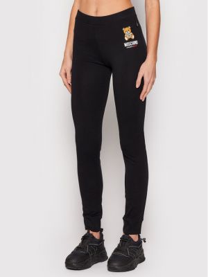 Spodnie Moschino Underwear & Swim czarne
