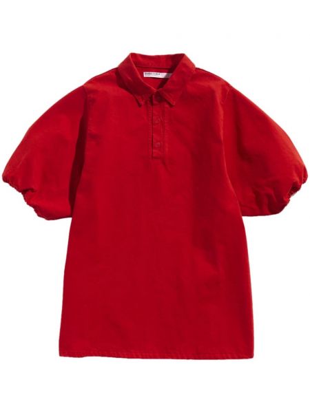 Robe droite à manches bouffantes Bimba Y Lola rouge