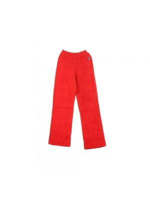Spodnie sportowe Fila czerwone