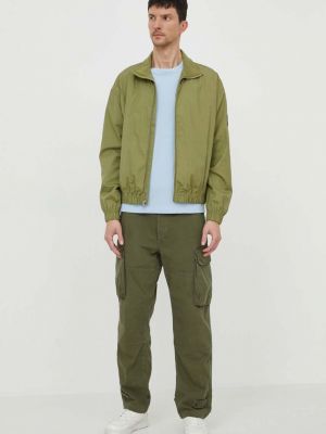Pamučne cargo hlače Polo Ralph Lauren zelena