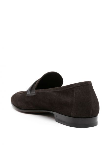 Seemisnahksed loafer-kingad Tom Ford pruun