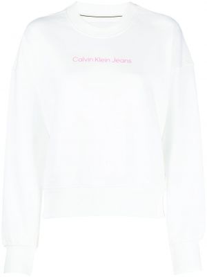 Sweatshirt Calvin Klein Jeans vit