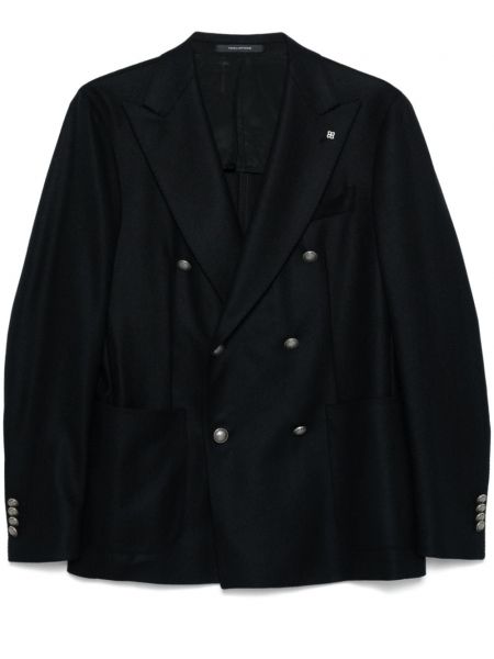 Dobbeltradet blazer Tagliatore sort