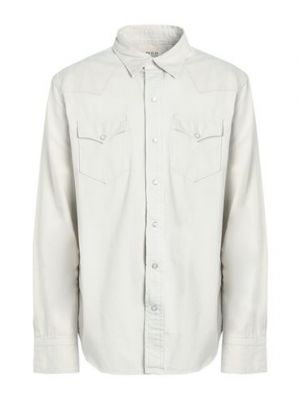 Camicia jeans di cotone Polo Ralph Lauren beige