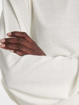 Vlnený sveter Alaã¯a biela