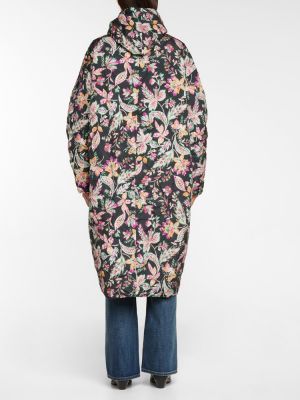 Reverzibilni kaput s cvjetnim printom Marant Etoile