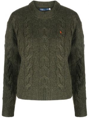 Laneni pulover z vezenjem Polo Ralph Lauren