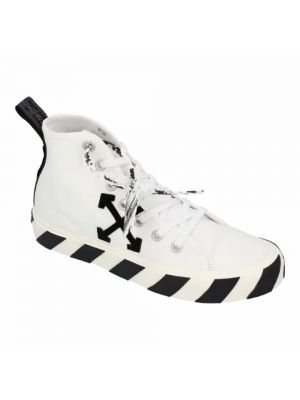 Sneakersy bawełniane Off-white białe