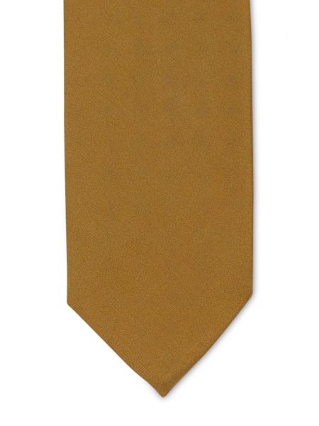 Bavlněná kravata Sandro žlutá
