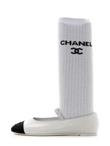 Dabīgās ādas kurpes Chanel Pre-owned