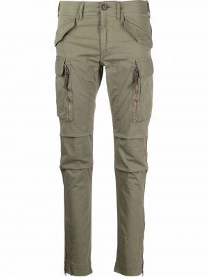 Pantalon cargo skinny avec poches Ralph Lauren Rrl vert