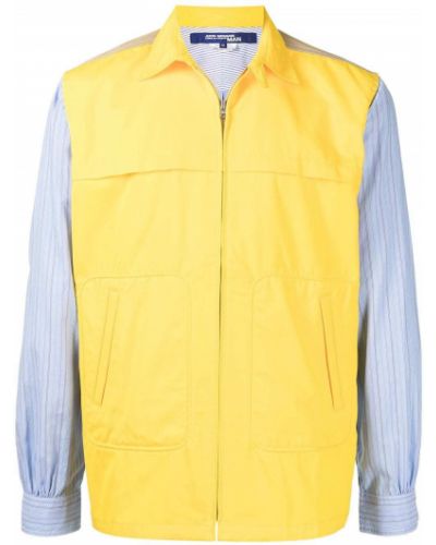 Camisa con cremallera Junya Watanabe Man amarillo