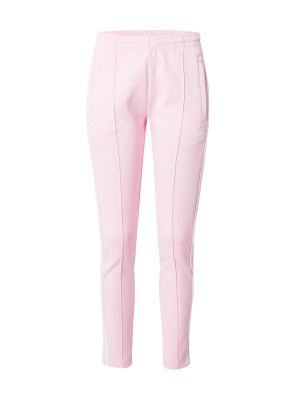 Στενό παντελόνι Adidas Originals ροζ