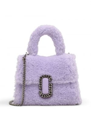 Чанта за ръка Marc Jacobs виолетово