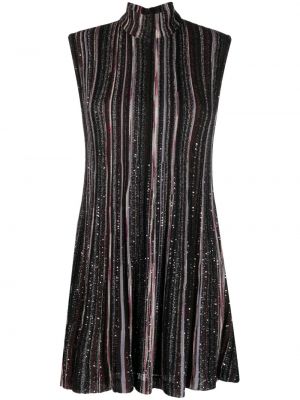 Φόρεμα με παγιέτες Missoni μαύρο
