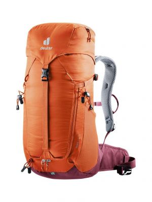 Однотонний рюкзак Deuter помаранчевий