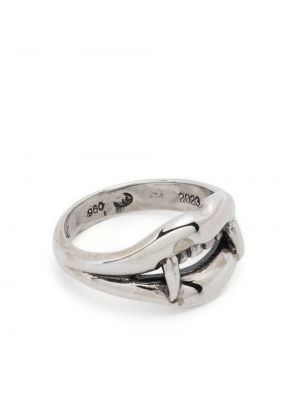 Srebrny pierścionek Yohji Yamamoto