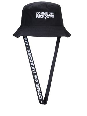 Шляпа Comme Des Fuckdown черная