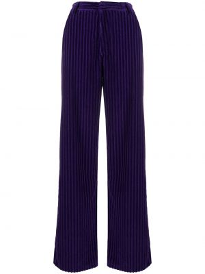 Pantalones de pana bootcut Ami Paris violeta
