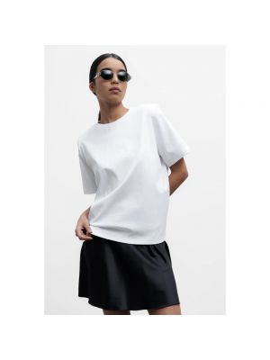 Camiseta de algodón Ahlvar Gallery blanco
