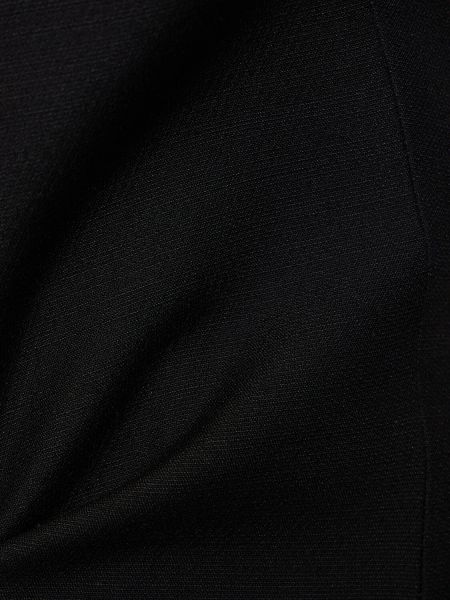 Krepp pükskostüüm Valentino must