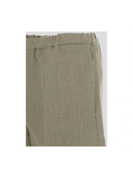 Pantalones cortos de lino Valentino beige