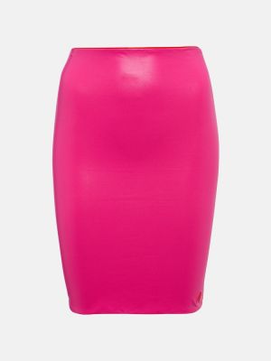 Mini sukně The Attico růžové