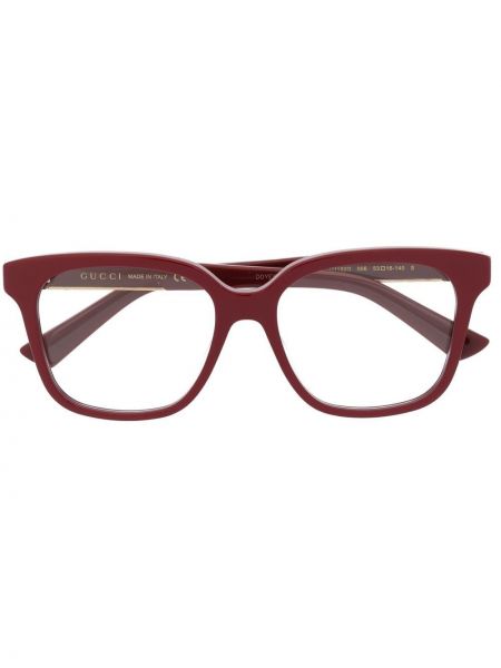 Retsepti prillid Gucci Eyewear punane