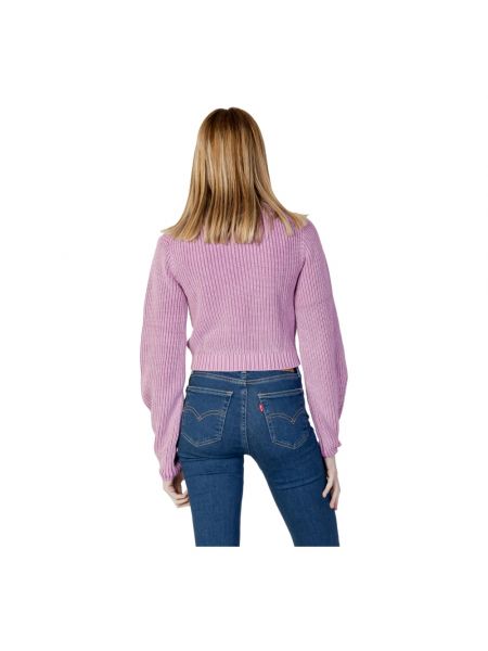 Cárdigan Calvin Klein Jeans violeta