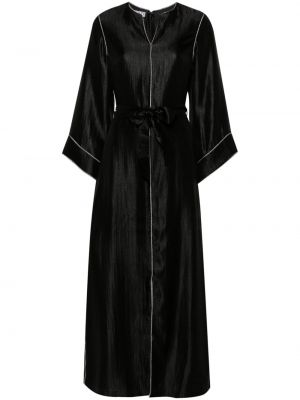 Dlouhé šaty Baruni čierna